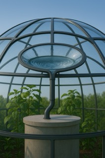 Glass Dome Water Collector by Jameson McShane