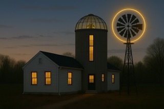 House at Dusk by Jameson McShane