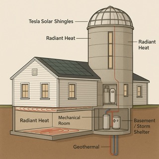 Sustainable Living: Solar and Geothermal Integration by Jameson McShane