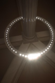Light Circle Around a Column