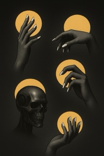 Golden Halos and Graceful Hands