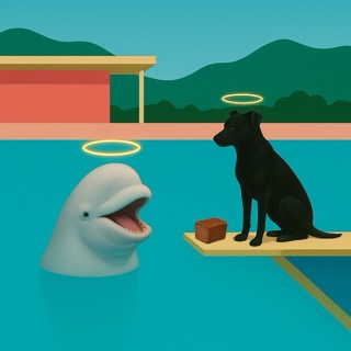 Whale, Dog, and Meatloaf in Harmony